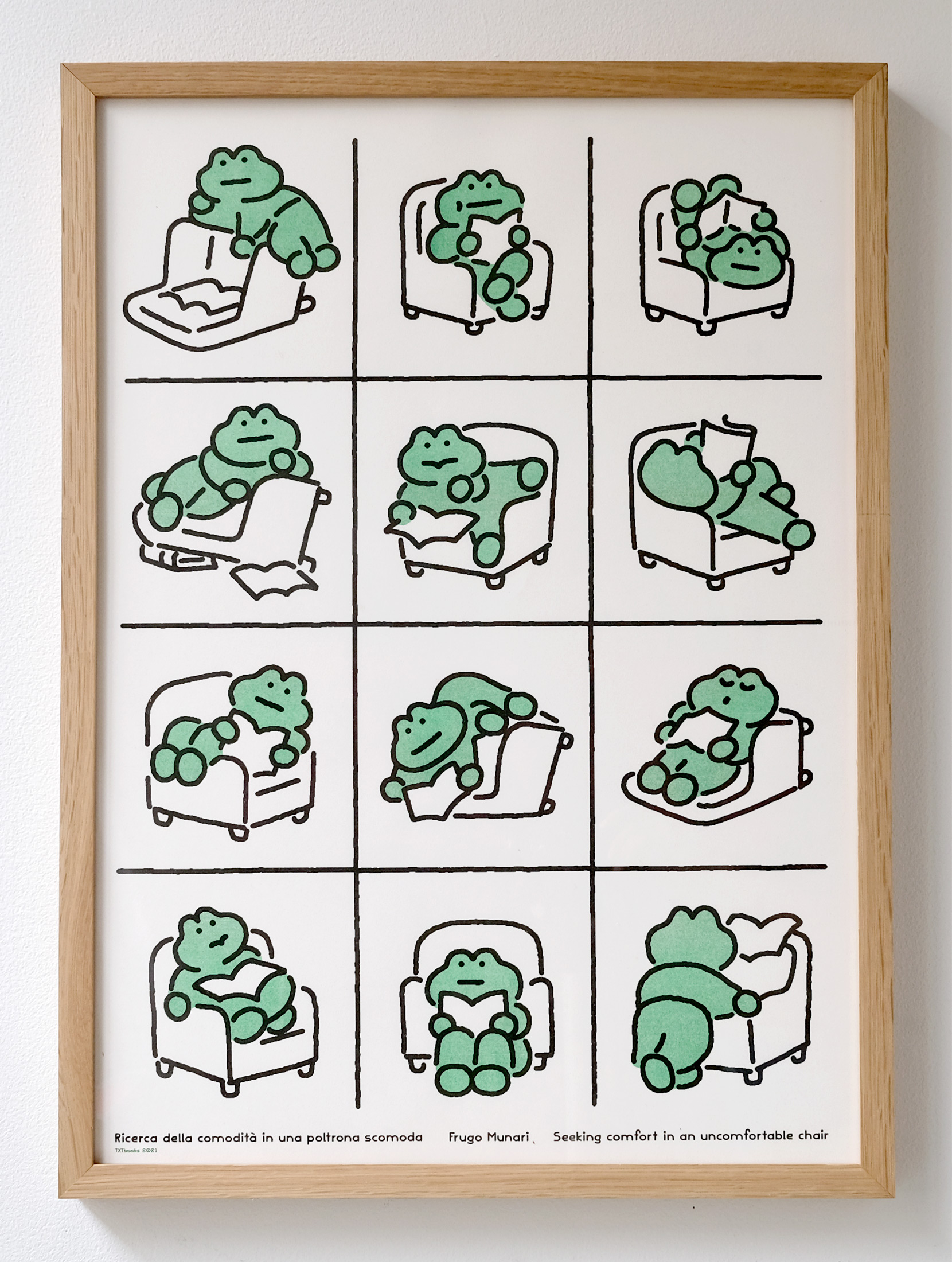 TXTbooks Seeking Comfort in an Uncomfortable Chair Frugo Munari Thomas Colligan